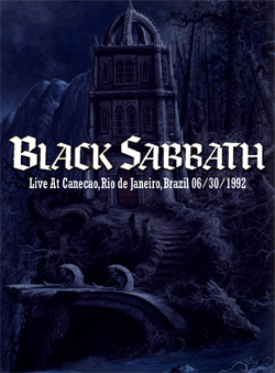 BLACK SABBATH (FEAT. RONNIE JAMES DIO) Live At Canecao, Rio de Janeiro, Brazil 06.30.1992 DVD
