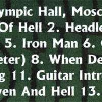 BLACK SABBATH MOSCOW '89 DVD - Thumbnail 1