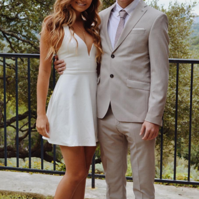 Sexy v neck short prom dress,white satin homcoming dress, cocktail dress - Thumbnail 4