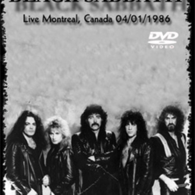 Black sabbath live at montreal forum, canada 4.1.1986 dvd