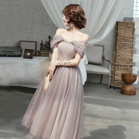 Cute tulle sequins short prom dress - Thumbnail 1