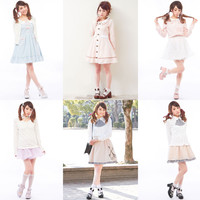 Soft Girl Shoes Princess Shoes Fun Flowers Single Shoes - Thumbnail 4