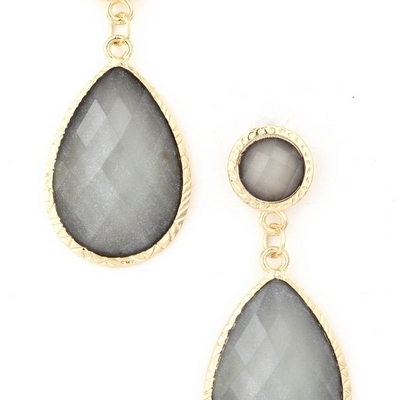 Galactic sky jeweled earrings