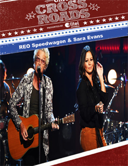 REO SPEEDWAGON And Sara Evans CMT Crossroads 2015 DVD