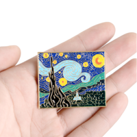Free Shipping-STARRY NIGHT PIN ( SET / 2 PCS ) - Thumbnail 1