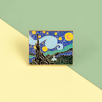 Free Shipping-STARRY NIGHT PIN ( SET / 2 PCS ) - Thumbnail 2