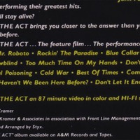 STYX CAUGHT IN THE ACT DVD - Thumbnail 1