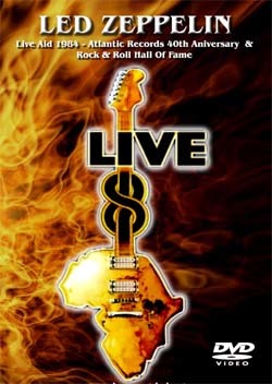 LED ZEPPELIN Live Aid 1984 - Atlantic Records 40th Aniversary DVD