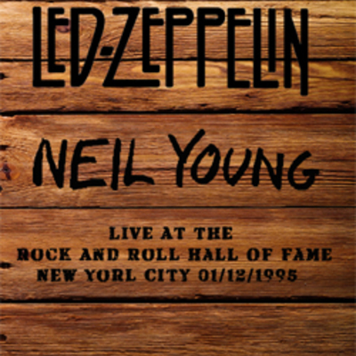 Led zeppelin & neil young live at the rock and roll hall of fame, new yorl city 01.12.1995 dvd