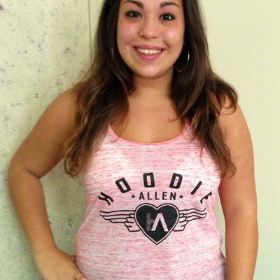 Heart & wings racerback tank