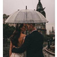 Champagne Mermaid Boho Wedding Dresses Sheer Neck 3D Floral Lace Cap Sleeve Country Garden Bride Wedding Dress - Thumbnail 2