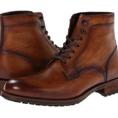 Handmade men brown ankle leather boots, men ankle boots, leather boots for men - Thumbnail 4