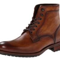 Handmade Men brown ankle leather boots, Men ankle boots, Leather Boots for men - Thumbnail 1