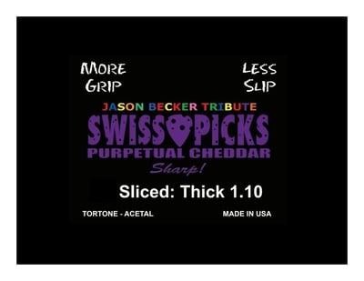 PURPETUAL CHEDDAR SHARP 12 PICKS SLICED THICK 1.10MM