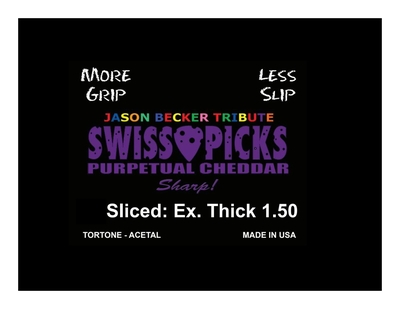 PURPETUAL CHEDDAR SHARP 72 PICKS SLICED EXTRA THICK 1.50MM