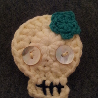 Sugar Skull Hairclip - Thumbnail 2