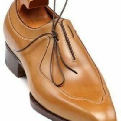 New handmade men leather unique design oxford lace up dress shoes men lace shoes