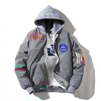 NASA Astronaut Tide Brand Pilot Jacket Baseball Jacket - Thumbnail 2