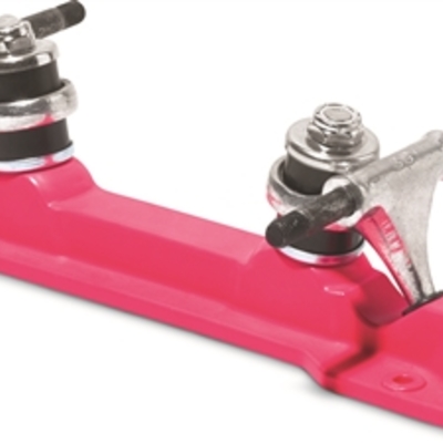Pink sure grip rock plate (precision)  - Thumbnail 3