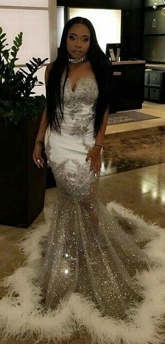 silver prom dress pinterest Silver Prom Dress Elegant