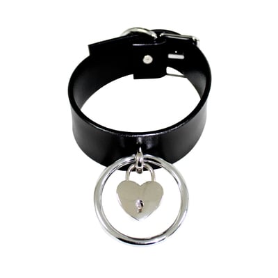 Aluna choker ( black + silver )