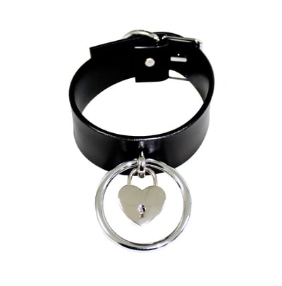 Aluna Choker ( Black + Silver )