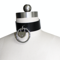 Aluna Choker ( Black + Silver ) - Thumbnail 2