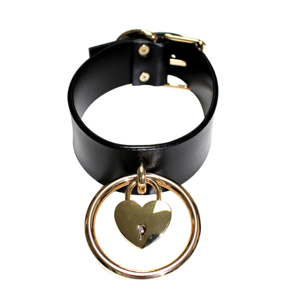 Aluna Choker ( Black + Gold )