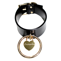 Aluna Choker ( Black + Gold ) - Thumbnail 1