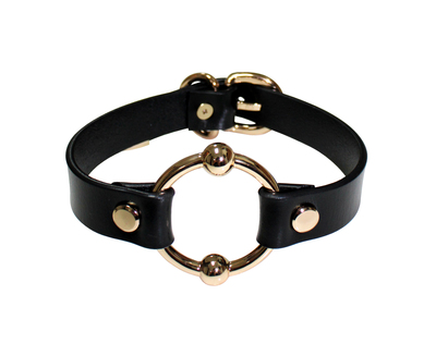 Anise Choker ( Black + Gold )