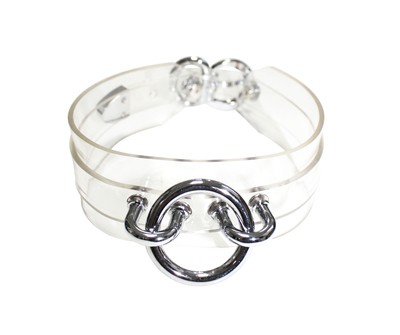 OH Choker ( Clear + Silver )