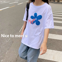 Love Flower Print Tee - Thumbnail 3