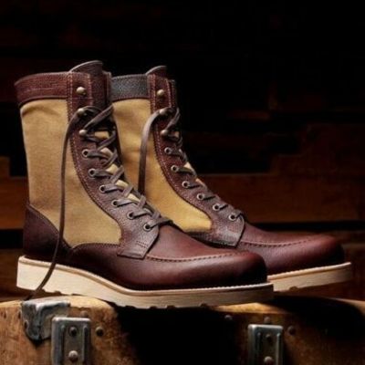 New handmade mens brown style superb leather boots men's boot - Thumbnail 5
