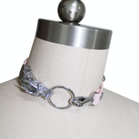 Lóng Choker ( Pink + Silver ) - Thumbnail 1