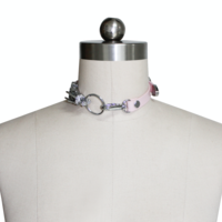 Lóng Choker ( Pink + Silver ) - Thumbnail 2
