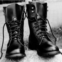 Rider Boots for Mens, Men Biker Leather Boots, Military Boots - Thumbnail 1
