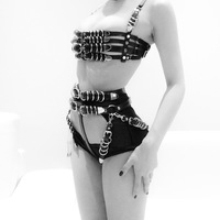 Uri Belt ( Black + Silver ) - Thumbnail 2