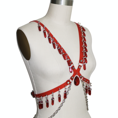 Empress harness ( red )