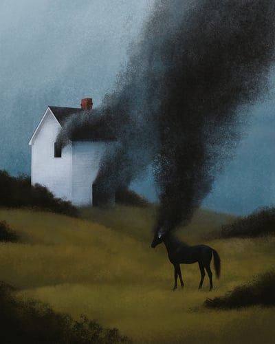 The Lost House - Print