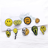 Free Shipping-EMOJI PINS ( SET / 9 PCS ) - Thumbnail 2