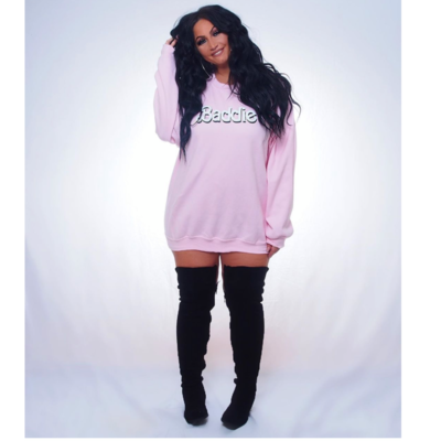 B-a-d-d-i-e sweatshirt-tde - Thumbnail 4