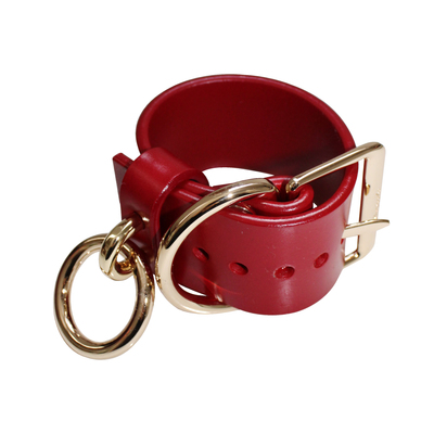 Jenn cuff ( red + gold)