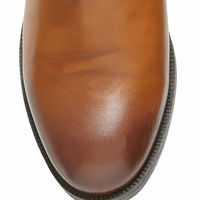 New Handmade Chelsea Brown Two tone leather boots, Men ankle boots, - Thumbnail 2