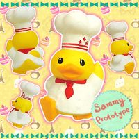 Sammy The Patissier "TALKING" SAMMY MASCOT Super Kawaii Squishy Cell Phone Charms  - Thumbnail 1