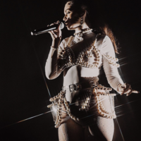 Marina Choker ( Clear + Gold ) - Thumbnail 4