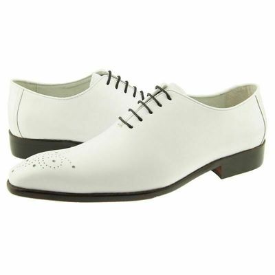 Brogues Toe White Customized Magnificiant Leather Oxford Formal Dress Men Shoes