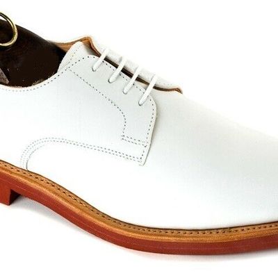 Handmade men,s style oxford shoes, men white formal leather shoes, shoes for men