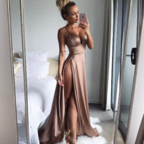 Sexy Hot Sale Slim Prom Dress One Piece Dress