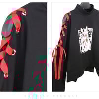 New Harajuku Strange Tie Sweatshirt - Thumbnail 3