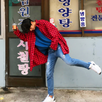 Free Shipping-RETRO PLAID SHIRT - Thumbnail 3